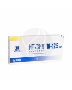 Iruzid tablets 10 + 12.5mg, # 30 | Buy Online