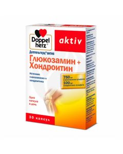 Doppelherz ActiveGlucosamine-Chondroitin capsules, No. 30 | Buy Online