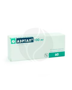 Aertal tablets p / o 100mg, No. 60 | Buy Online