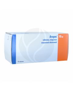 Atoris tablets p / o 10mg, No. 90 | Buy Online