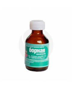 Boric acid solution 3%, 25ml | Buy Online