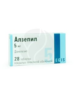 Alzepil tablets 5mg, No. 28 | Buy Online