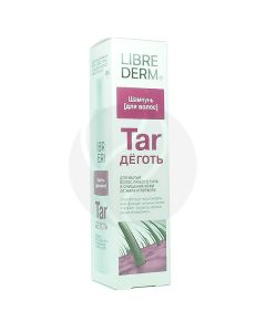 Librederm Hair care shampoo Tar, 250ml | Buy Online