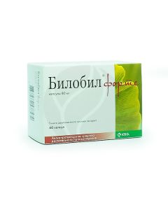 Bilobil Forte capsules 80mg, No. 60 | Buy Online