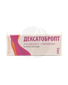 Dexatobropt eye drops, 5 ml | Buy Online