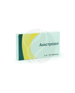 Anastrozole tablets p / o 1mg, No. 30 | Buy Online