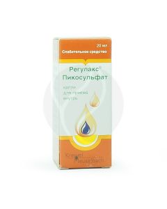 Regulax picosulfate drops 7.5mg / ml, 20ml | Buy Online