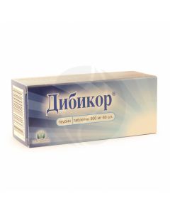 Dibikor tablets 500mg, No. 60 | Buy Online