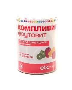 Complivit Frutovit chewing lozenges BAA, No. 30 | Buy Online