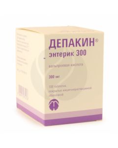 Depakin Enteric 300 tablets 300mg, No. 100 | Buy Online