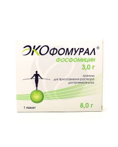 Ekofomural granules for the preparation of oral solution 3g, no. 1 pack . | Buy Online