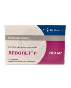 Levolet R tablets 750mg, No. 10 | Buy Online