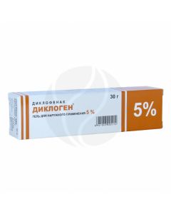 Diclogen gel 5%, 30 g | Buy Online