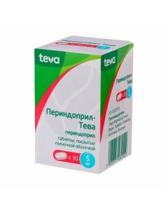 Perindopril-teva tablets 5mg, No. 30 | Buy Online