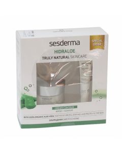 Sesderma Hidraloe gift set (moisturizing cream + eye cream), 50ml + 15ml | Buy Online