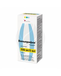 Wilprafen granules d / prig. Susp. d / ave. 500mg / 5ml, No. 1 | Buy Online