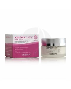 Sesderma Acglicolic Classic Moisturizing Cream SPF15, 50ml | Buy Online