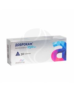 Dobrokam tablets 250mg, No. 30 | Buy Online