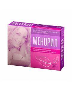 Menoril capsules of dietary supplements, No. 30 | Buy Online