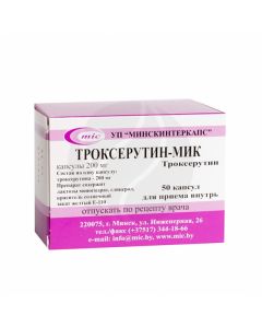 Troxerutin - MIC capsules 200mg, No. 50 | Buy Online