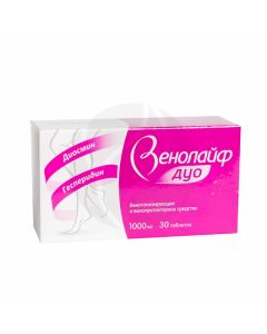 Venolife Duo tablets 1000mg, No. 30 | Buy Online