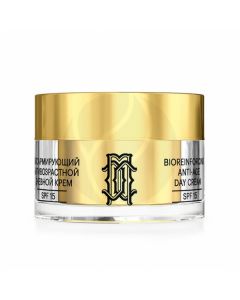 Librederm Mesolux Bio-reinforcing anti-aging day cream for face, neck and decollete SPF15, 50ml | Buy Online