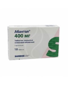 Abaktal tablets 400mg, No. 10 | Buy Online