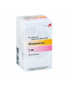 Fluanksol tablets p / o 1mg, No. 50 | Buy Online