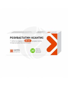 Rosuvastatin tablets 20mg, # 30 | Buy Online