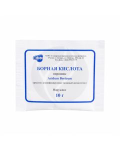 Boric acid powder, 10g | Buy Online