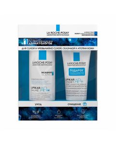 La Roche-Posay gift set Lipikar balm AP + M + Lipikar Syndet AP +, 400ml + 100ml | Buy Online