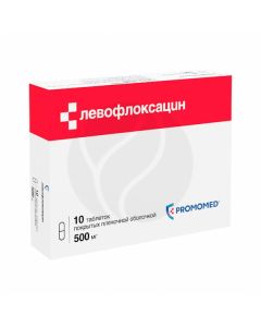 Levofloxacin tablets 500mg, No. 10 | Buy Online