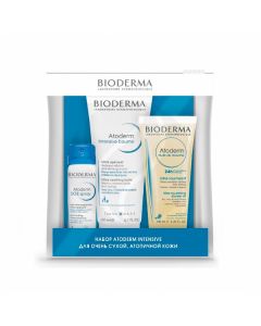 Bioderma Atoderm gift set Intensive balm + Shower oil + Sos spray, 200ml + 100ml + 50ml | Buy Online