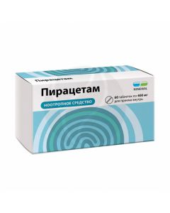 Piracetam tablets p / o 400mg, No. 60 Renewal | Buy Online