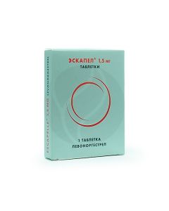 Escapel tablets 1.5mg, No. 1 | Buy Online