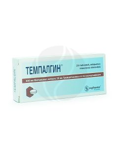 Tempalgin tablets, No. 20 | Buy Online