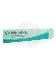 Mirena intrauterine spiral 20mkg / 24hours, No. 1 | Buy Online