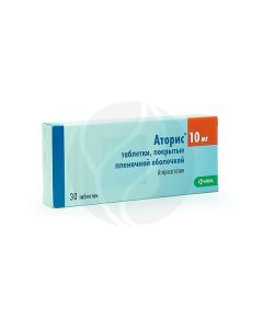 Atoris tablets p / o 10mg, No. 30 | Buy Online