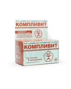 Complivit low-sugar tablets, No. 60 | Buy Online