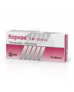 Cornam tablets 5mg, no. 30 | Buy Online