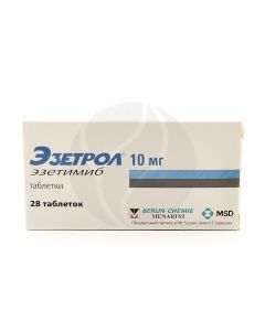 Ezetrol tablets 10mg, No. 28 | Buy Online