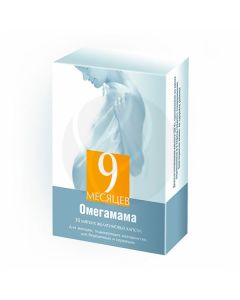 9 months Omegamam capsules of dietary supplements, No. 30 | Buy Online