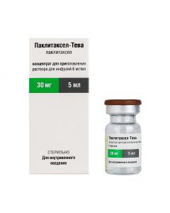 Buy cheap paclitaxel | Paclitaxel-Teva conc. for solution for infusion 6 mg / ml vial 5 ml 1 pc online www.pharm-pills.com