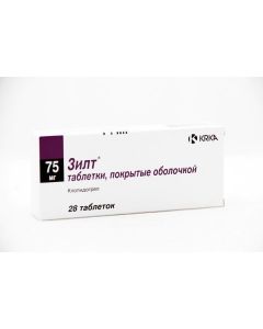 Buy cheap clopidogrel | Zilt tablets 75 mg, 28 pcs. online www.pharm-pills.com