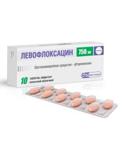 Buy cheap Levofloxacin | Levofloxacin tablets is covered.pl.ob. 750 mg 10 pcs. online www.pharm-pills.com