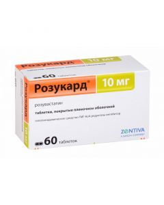 Buy cheap Rosuvastatin | Rosucard tablets are covered.pl.ob. 10 mg 60 pcs. online www.pharm-pills.com