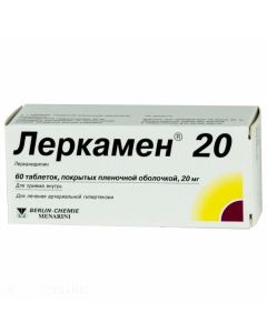 Buy cheap Lerkanydypyn | Lerkamen 20 tablets 20 mg, 60 pcs. online www.pharm-pills.com