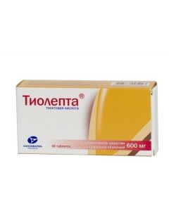 Buy cheap Tyoktovaya acid | Tialept tablets are covered.pl.ob. 600 mg 60 pcs. online www.pharm-pills.com