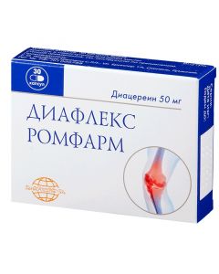 Buy cheap Dyatsereyn | Diaflex Rompharm capsules 50 mg 30 pcs. online www.pharm-pills.com