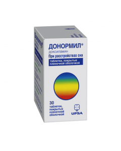 Buy cheap doxylamine | Donormil Pills Covered. captivity. 15 mg 30 pcs. online www.pharm-pills.com